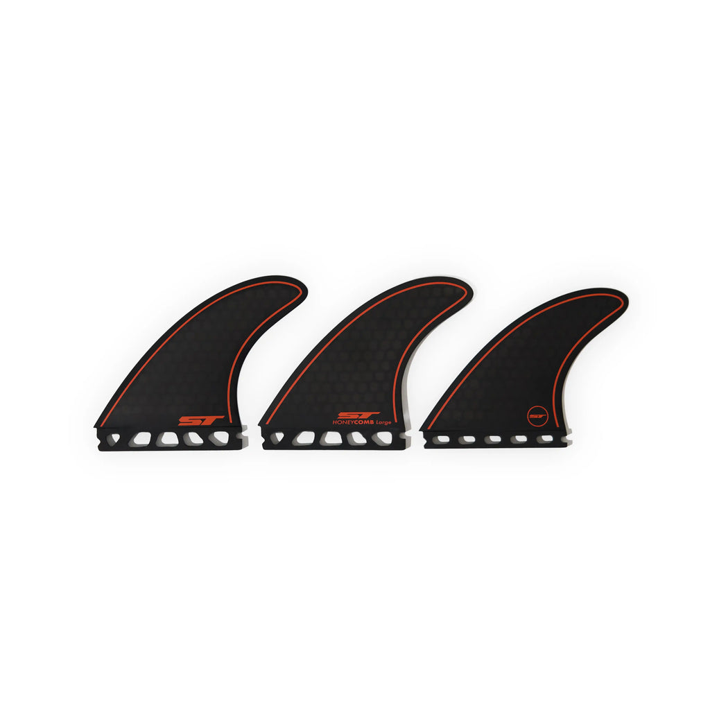 Lite Thruster Fins - Honeycomb (L/XL - Black)