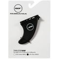 Safety Thruster Fins - Raw Set (Black)