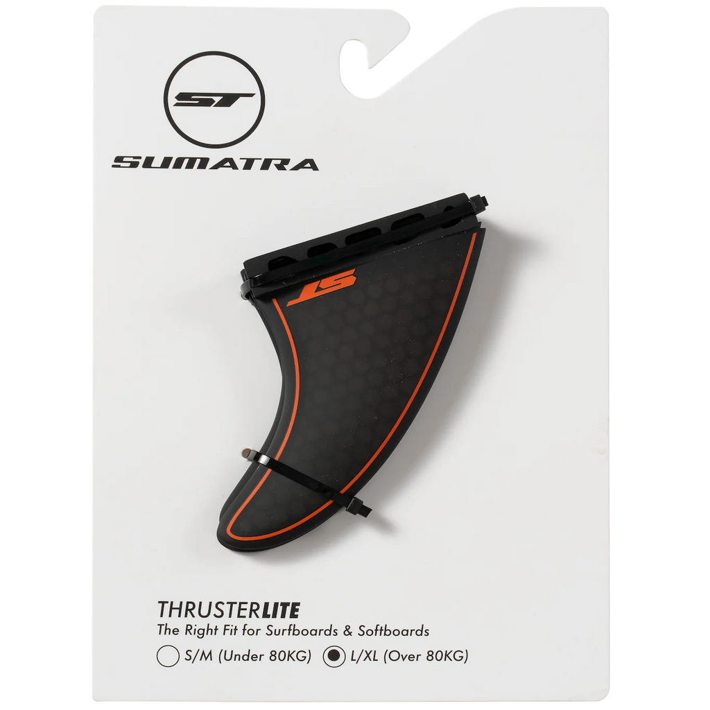 Lite Thruster Fins - Honeycomb (L/XL - Black)
