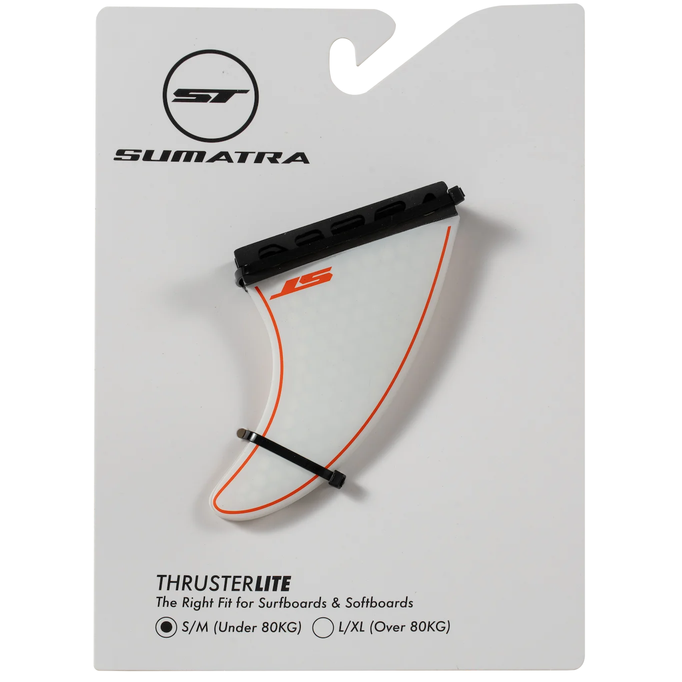 Lite Thruster Fins - Honeycomb (S/M - White)
